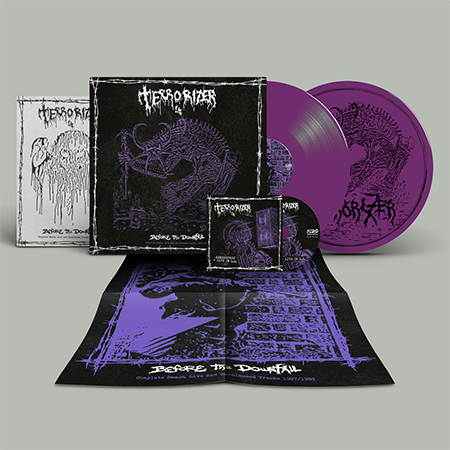 TERRORIZER \"Before the downfall 87-89\" 2LP+CD (diehard purple) PREORDER